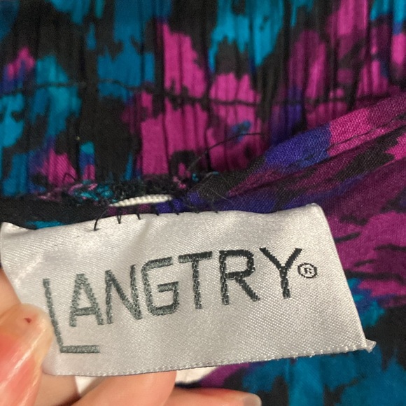 Langtry 90s rayon shorts size medium - Picture 5 of 7